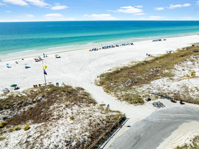 145 Beachfront Trl Unit 102A, Santa Rosa Beach, FL 32459 - property view of water with a beach view