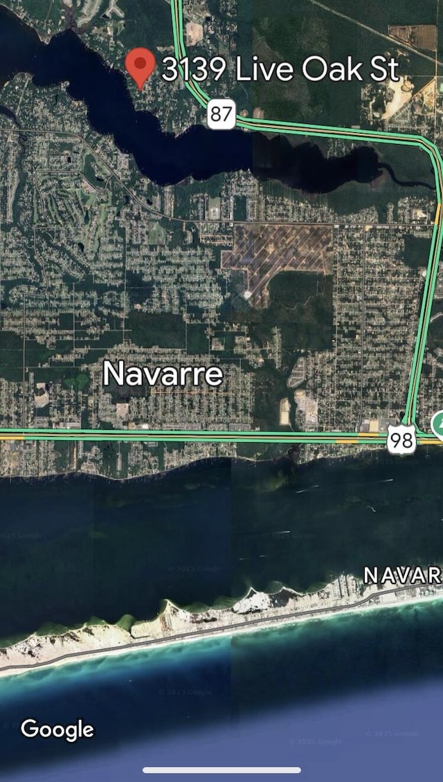 3139 Live Oak St, Navarre, FL 32566 - map
