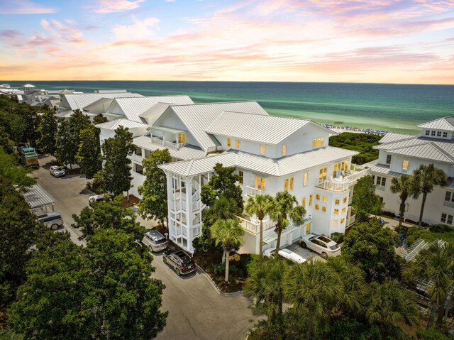1848 E County Highway 30a Unit 4, Santa Rosa Beach, FL 32459 - aerial view of a large body of water