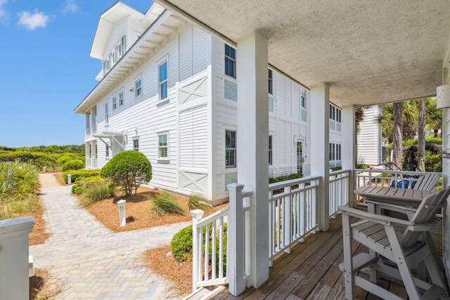 1848 E County Highway 30a Unit 4, Santa Rosa Beach, FL 32459 - view of wooden porch