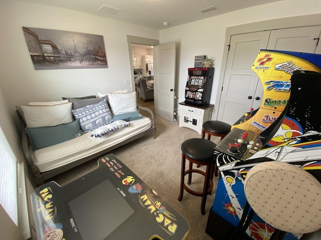 3784 Redbud Way, Panama City, FL 32404 - carpeted living room with visible vents