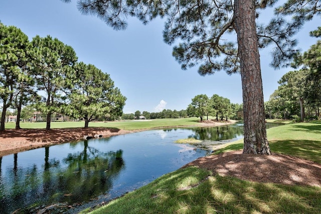 view of water feature