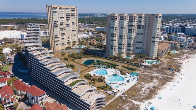 291 Scenic Gulf Dr Unit 1405, Miramar Beach, FL 32550 - birds eye view of property with a view of city