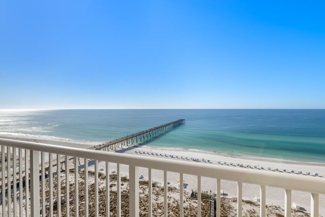 8575 Gulf Blvd Unit 1402, Navarre, FL 32566 - view of water feature featuring a beach view