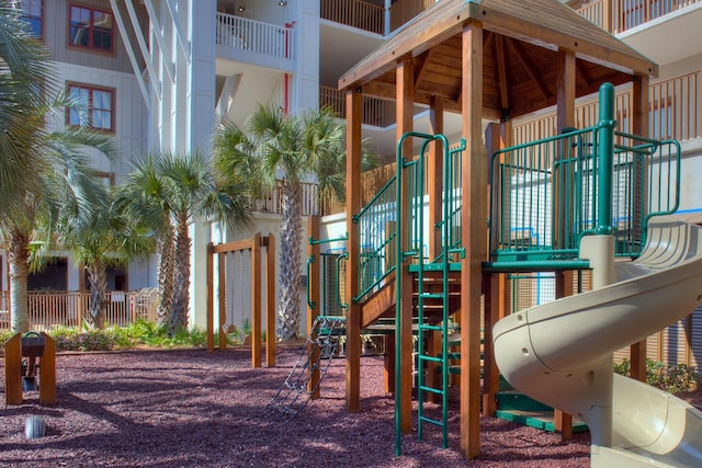 view of communal playground