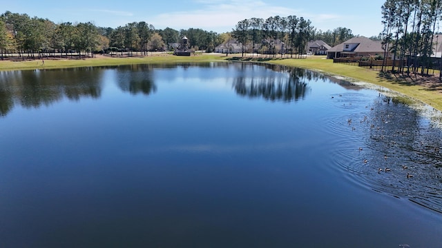view of water feature