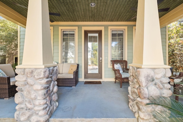 26 Classic Court Ln, Santa Rosa Beach, FL 32459 - property entrance featuring covered porch