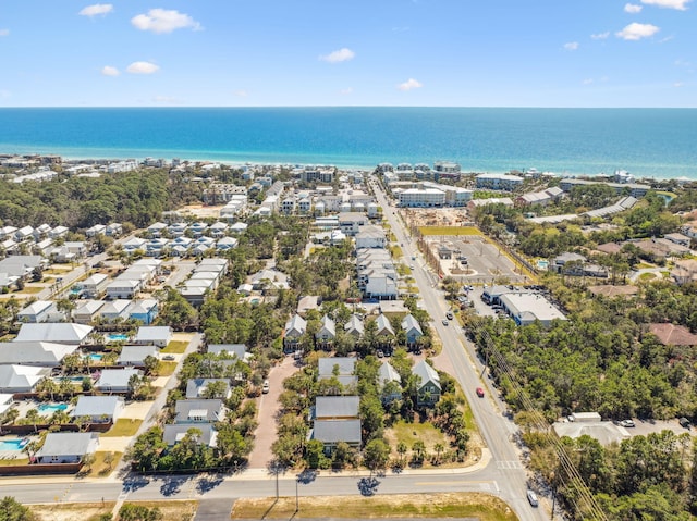 26 Classic Court Ln, Santa Rosa Beach, FL 32459 - aerial view featuring a water view and a residential view