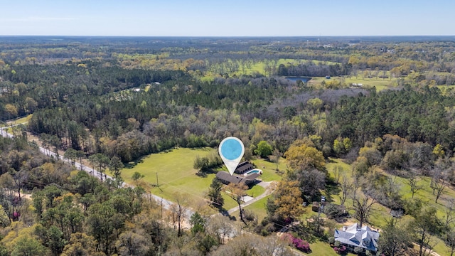 24776 Fifth Ave, Florala, AL 36442 - birds eye view of property featuring a wooded view