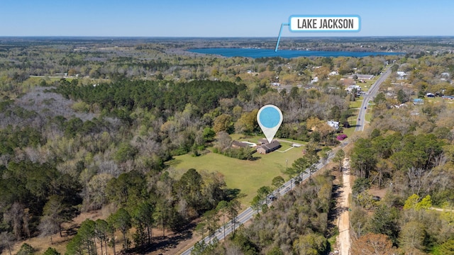24776 Fifth Ave, Florala, AL 36442 - birds eye view of property with a forest view