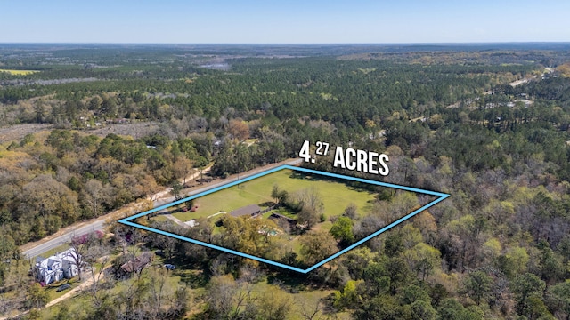 24776 Fifth Ave, Florala, AL 36442 - birds eye view of property with a forest view