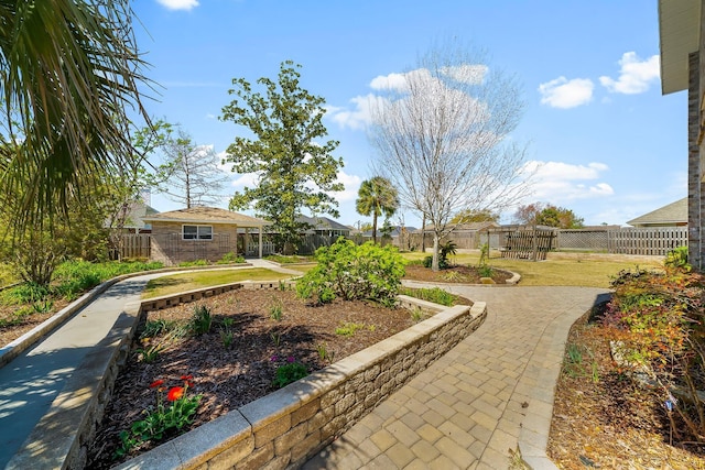 2511 Parkwood Dr, Panama City, FL 32405 - view of yard with a fenced backyard