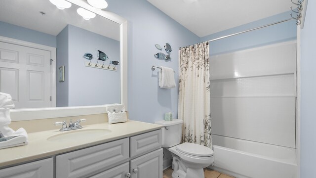 10519 Front Beach Rd Unit 1904B, Panama City Beach, FL 32407 - bathroom with toilet, vanity, and shower / tub combo