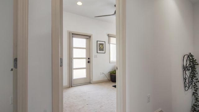 13 Taylor Krenkel Ct, Santa Rosa Beach, FL 32459 - hall featuring baseboards and carpet floors
