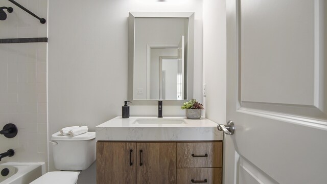 13 Taylor Krenkel Ct, Santa Rosa Beach, FL 32459 - full bathroom featuring toilet, vanity, and shower / bathing tub combination