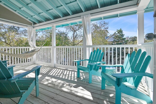 68 N Ryan St, Santa Rosa Beach, FL 32459 - view of deck