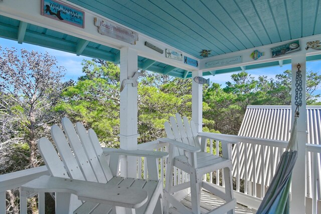 68 N Ryan St, Santa Rosa Beach, FL 32459 - view of wooden terrace