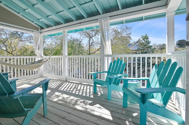 68 N Ryan St, Santa Rosa Beach, FL 32459 - view of wooden terrace
