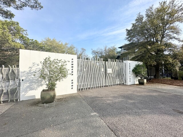 68 N Ryan St, Santa Rosa Beach, FL 32459 - view of gate featuring fence