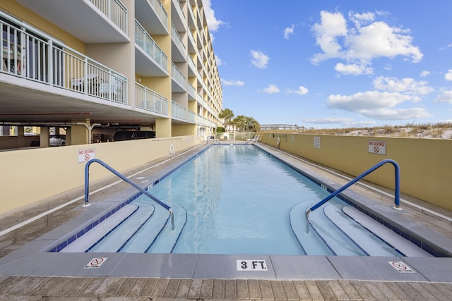 view of community pool