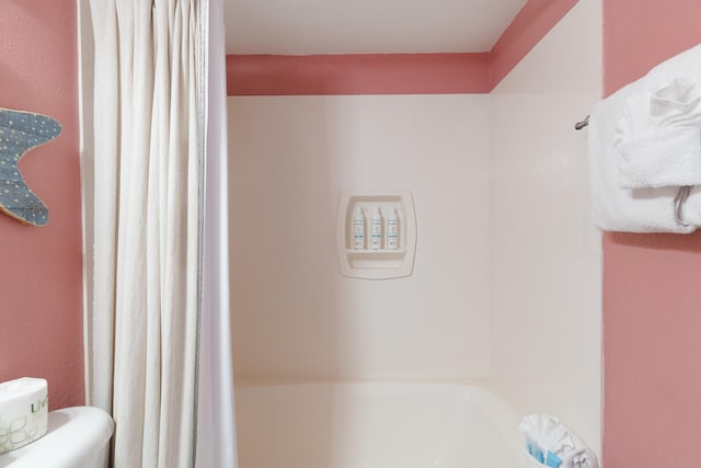 790 Santa Rosa Blvd Unit 403, Fort Walton Beach, FL 32548 - full bathroom with shower / bath combination with curtain