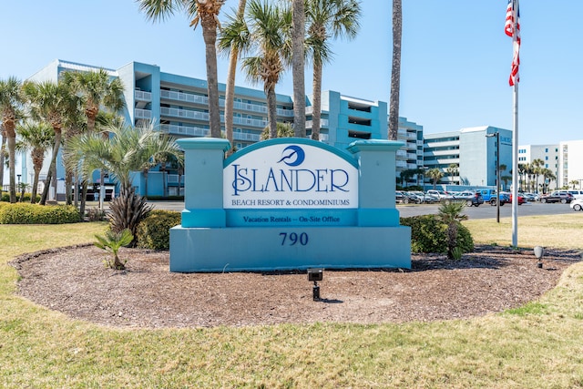 790 Santa Rosa Blvd Unit 403, Fort Walton Beach, FL 32548 - community sign featuring a yard