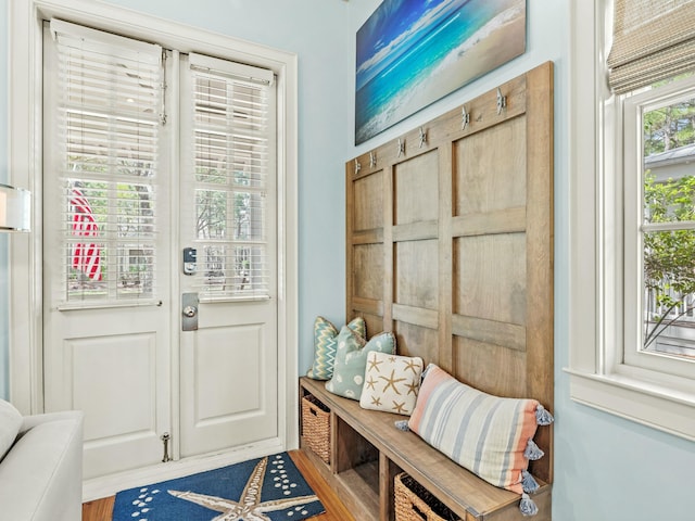 view of mudroom