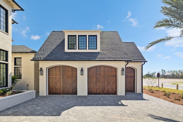 342 Windsong Dr, Inlet Beach, FL 32461 - garage with decorative driveway