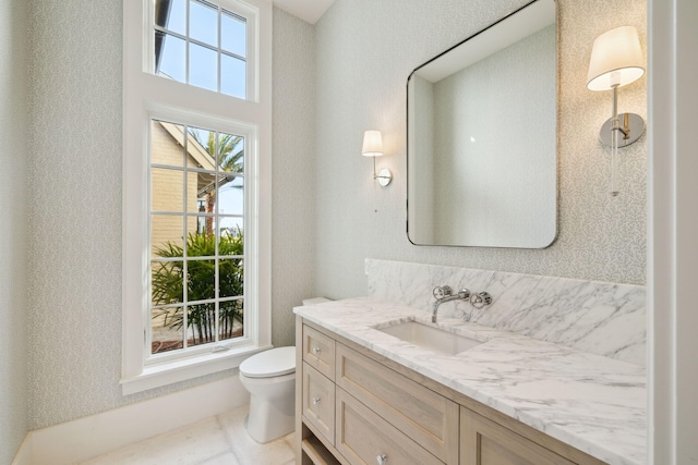 342 Windsong Dr, Inlet Beach, FL 32461 - bathroom with toilet and vanity
