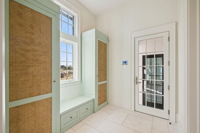342 Windsong Dr, Inlet Beach, FL 32461 - doorway featuring stone tile flooring