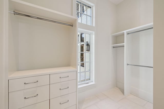 342 Windsong Dr, Inlet Beach, FL 32461 - spacious closet with tile patterned floors