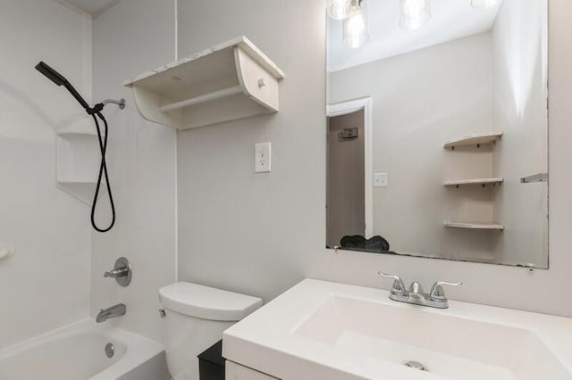 217 NW Martisa Rd, Fort Walton Beach, FL 32548 - full bath with vanity, toilet, and shower / tub combination