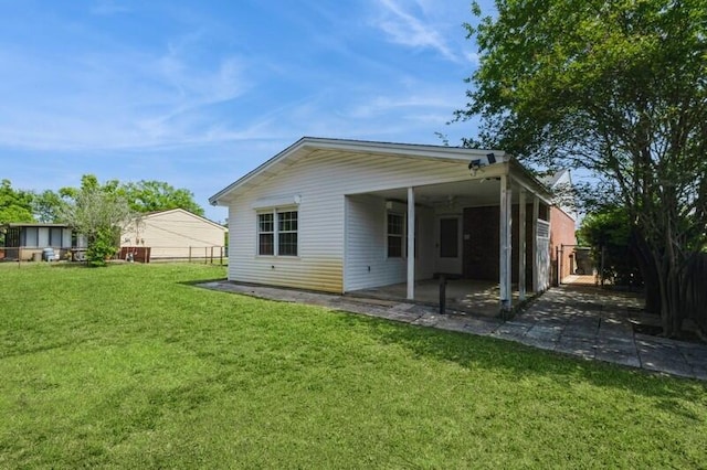 217 NW Martisa Rd, Fort Walton Beach, FL 32548 - rear view of house with a patio
