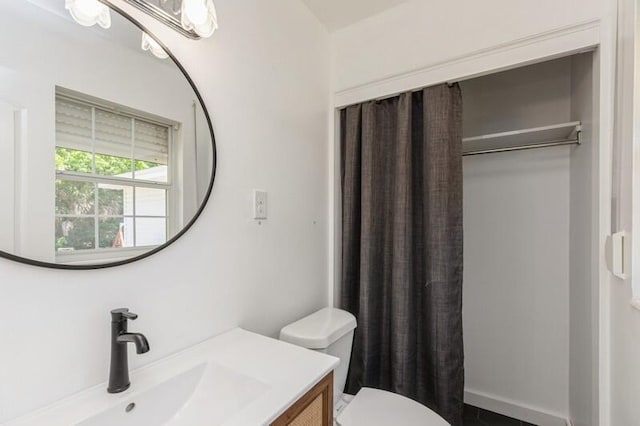 217 NW Martisa Rd, Fort Walton Beach, FL 32548 - bathroom featuring toilet and vanity