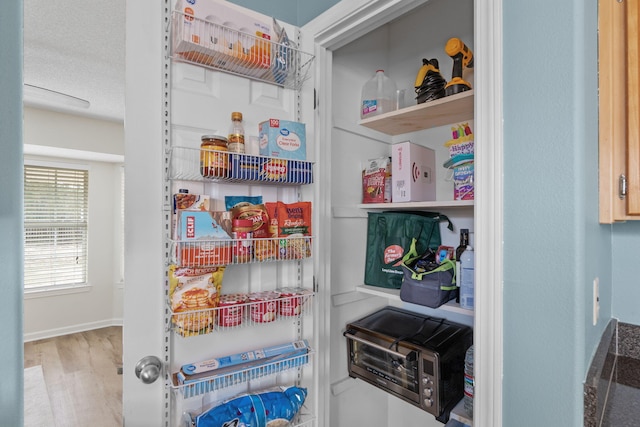 view of pantry