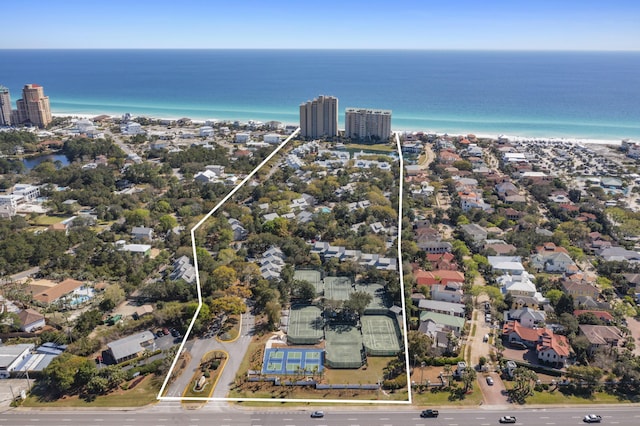 9815 W US Highway 98 Unit 215, Miramar Beach, FL 32550 - bird's eye view with a water view