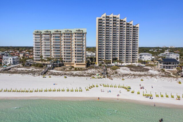 9815 W US Highway 98 Unit 215, Miramar Beach, FL 32550 - view of property featuring a water view and a view of the beach