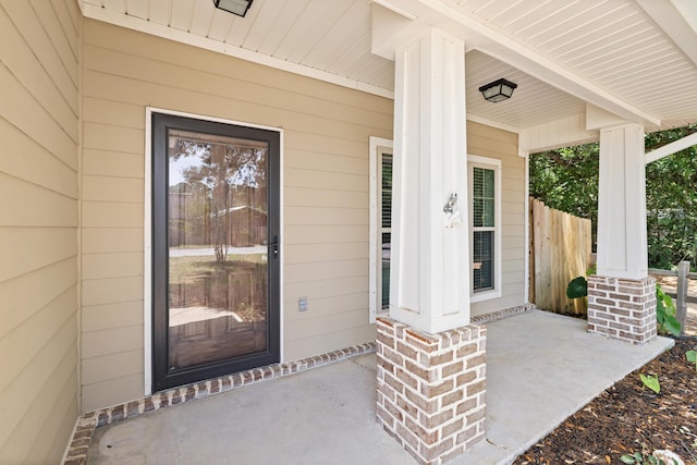 8393 New Orleans Ct, Navarre, FL 32566 - entrance to property featuring a porch