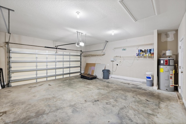 8393 New Orleans Ct, Navarre, FL 32566 - garage featuring water heater and a garage door opener