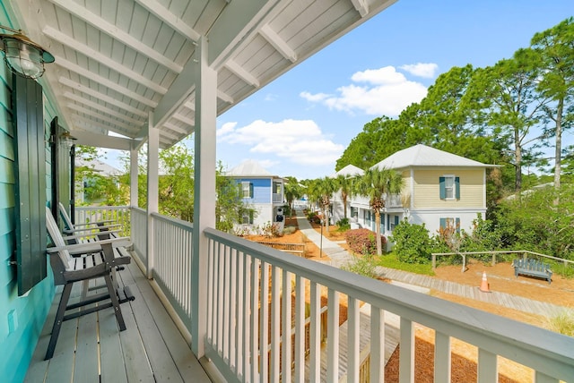 198 Somerset Bridge Rd Unit 117, Santa Rosa Beach, FL 32459 - balcony with a residential view