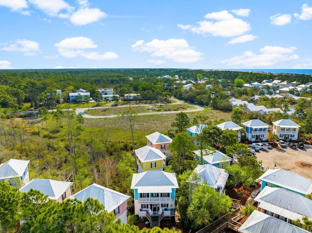 198 Somerset Bridge Rd Unit 117, Santa Rosa Beach, FL 32459 - birds eye view of property with a wooded view
