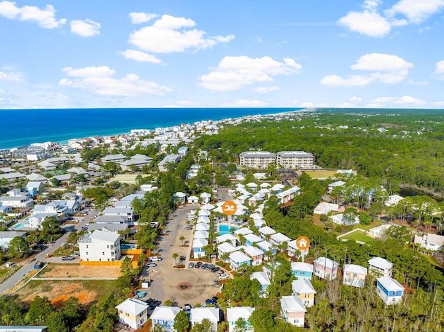 198 Somerset Bridge Rd Unit 117, Santa Rosa Beach, FL 32459 - aerial view featuring a residential view and a water view