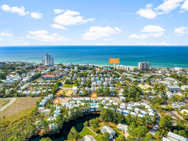 198 Somerset Bridge Rd Unit 117, Santa Rosa Beach, FL 32459 - aerial view with a water view