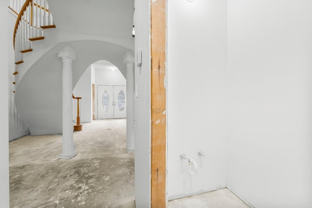 680 Mallet Bayou Rd, Freeport, FL 32439 - bathroom with unfinished concrete flooring