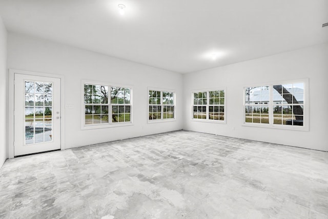 680 Mallet Bayou Rd, Freeport, FL 32439 - unfurnished sunroom with a healthy amount of sunlight