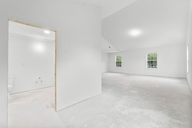 680 Mallet Bayou Rd, Freeport, FL 32439 - spare room with concrete flooring