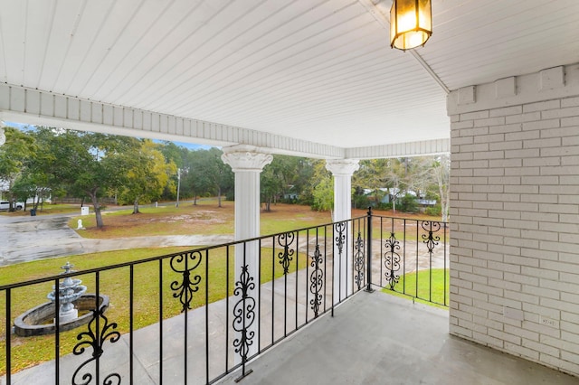 680 Mallet Bayou Rd, Freeport, FL 32439 - view of balcony