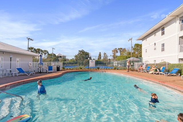 11 Beachside Dr Unit 913, Santa Rosa Beach, FL 32459 - pool with fence and a patio area