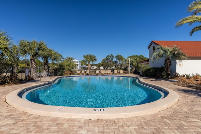 8730 Thomas Dr # 1203C, Panama City Beach, FL 32408 - pool featuring fence