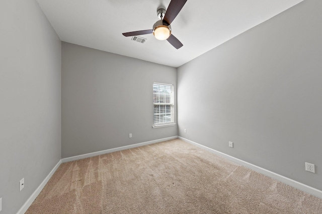 4397 Vardon Way, Niceville, FL 32578 - carpeted spare room featuring ceiling fan and baseboards